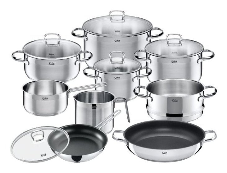 Batería De Cocina Silit Toskana De 10 Piezas