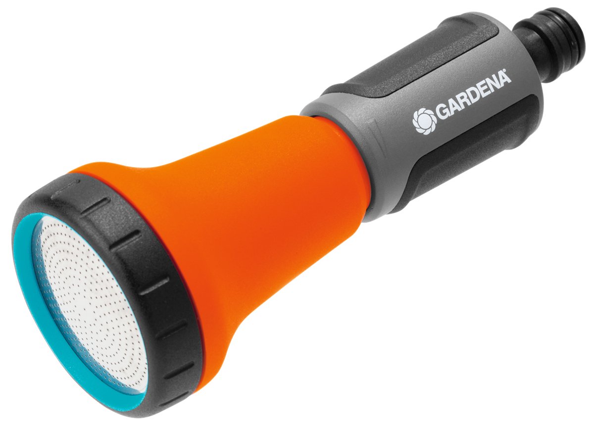 EAN 4078500010634 - Gardena 18310 pistola de pulverización de agua o boquilla Boquilla de lavado Negro, Gris, Naranja imagen 1