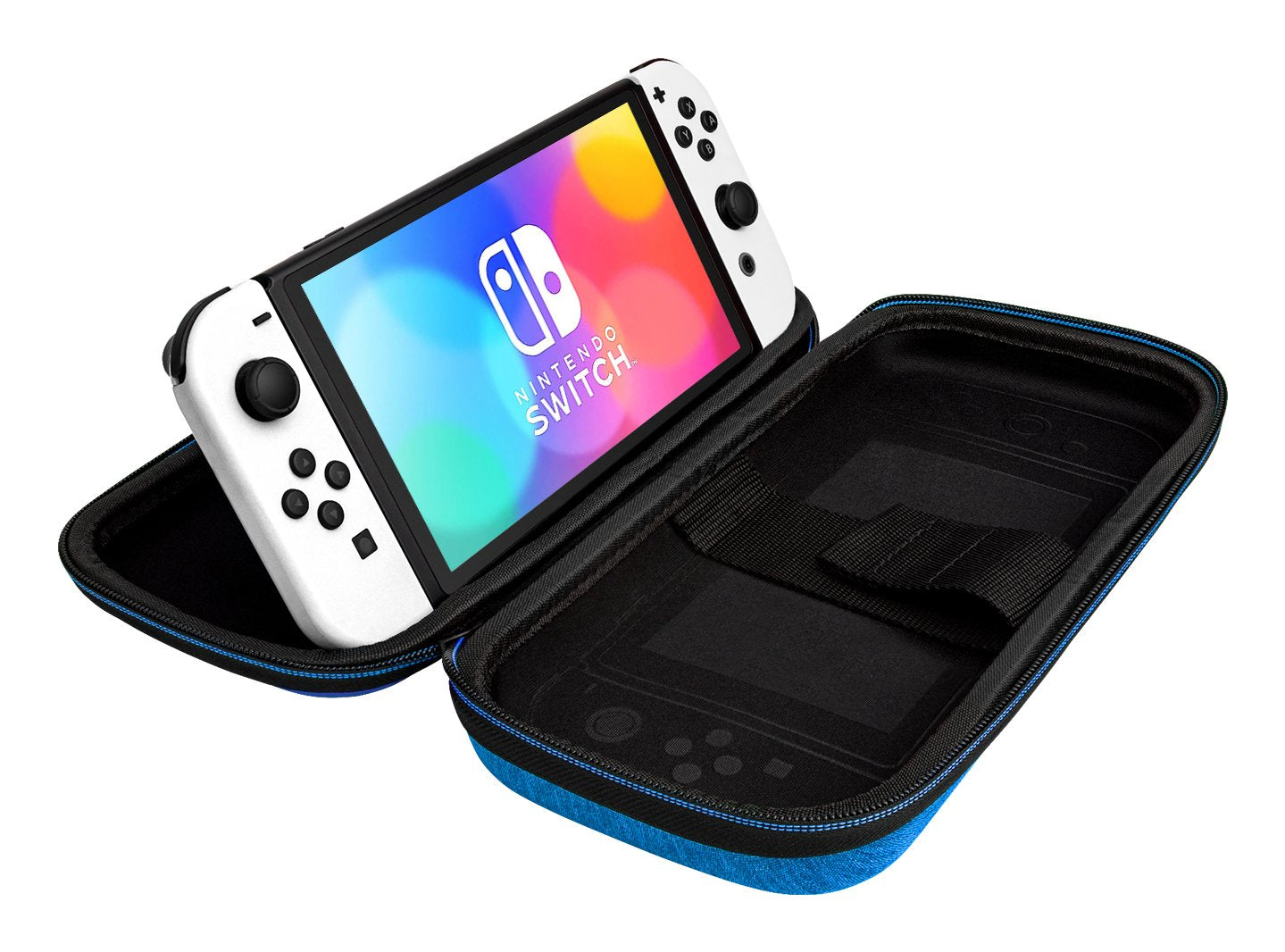 EAN 0708056068325 - PDP Slim Deluxe: Power Pose Mario Funda protectora rígida Nintendo Azul, Rojo imagen 10