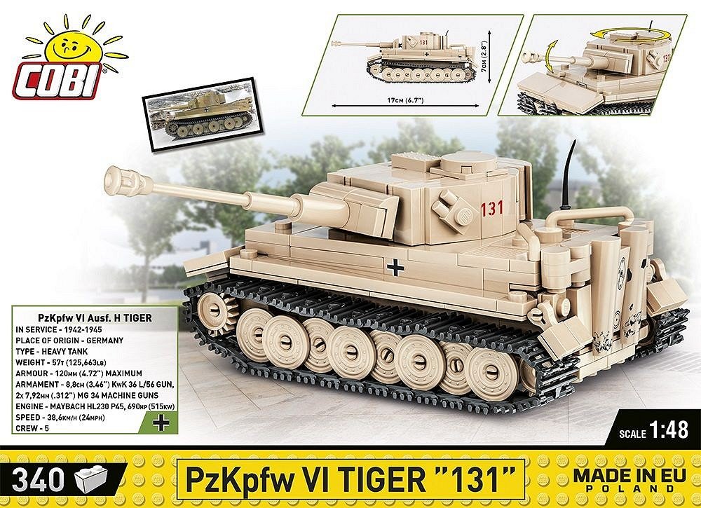 Klocki Pzkpfw Vi Tiger 131