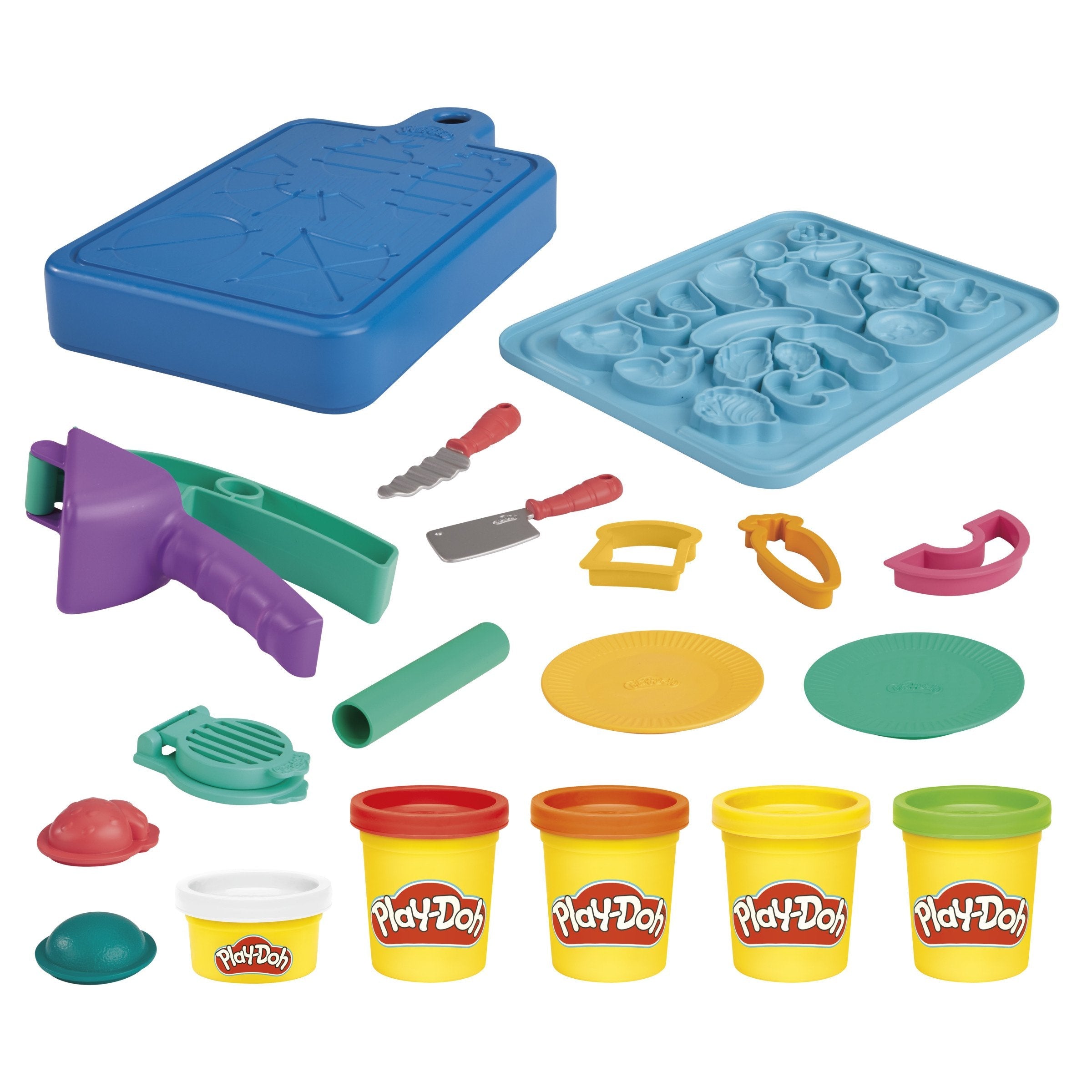 Hasbro Play-Doh Little Chef Starter Kit, Amasar F69045l0