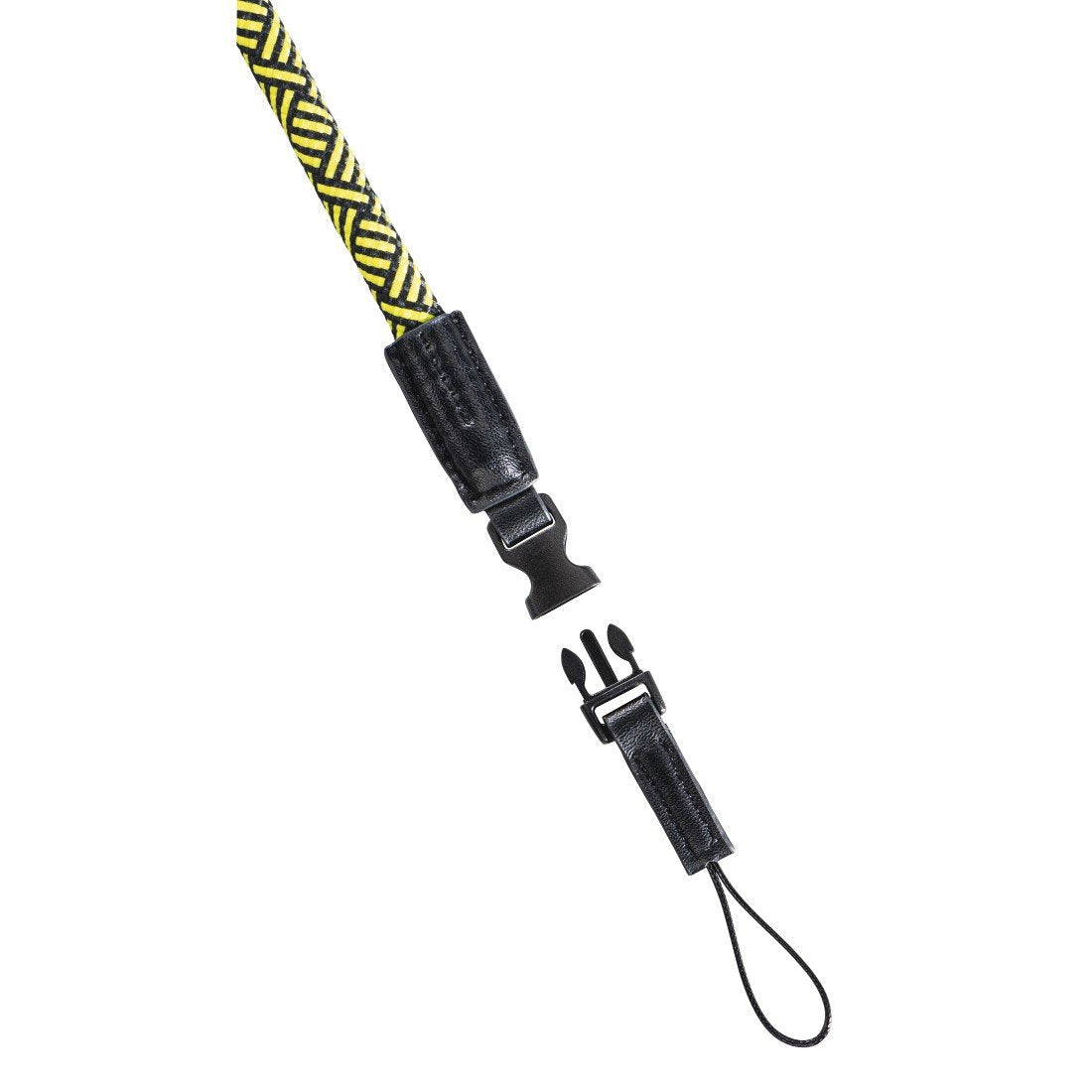 Correa Hama Braid 120 Cámara Digital Nylon Negro, Amarillo