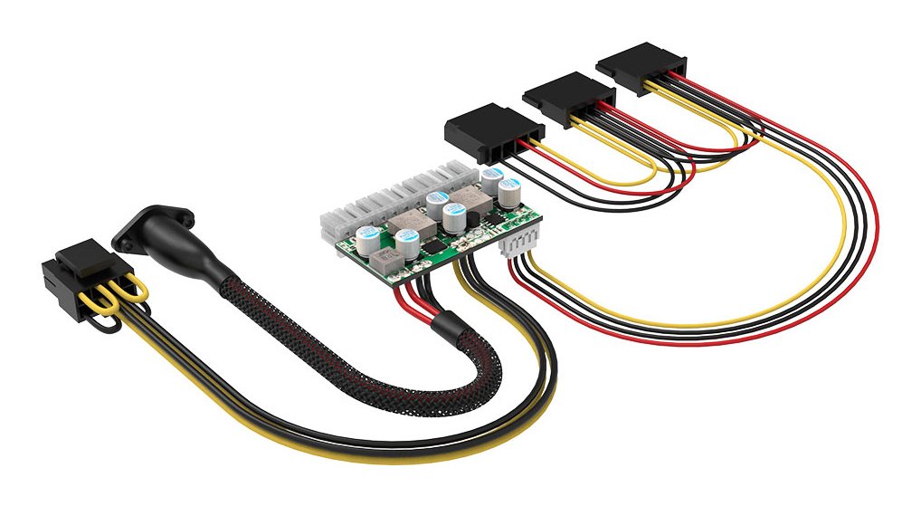 Akasa Ak-Pe200-01. 200w Dc-Dc A Atx