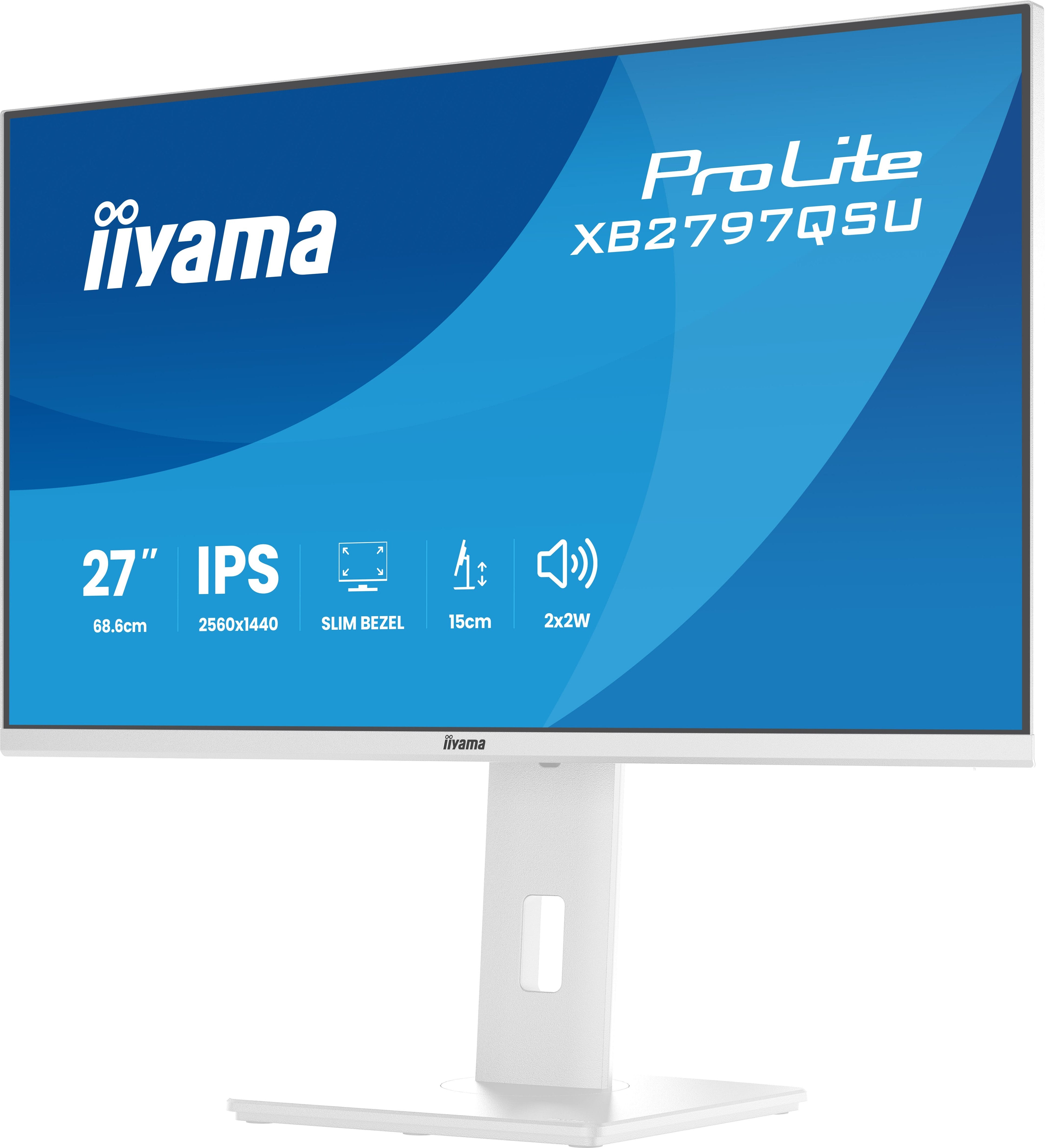 Iiyama 68.6cm 27" Xb2797qsu-W1 16:9 2xhdmi+Dp+2xusb-C