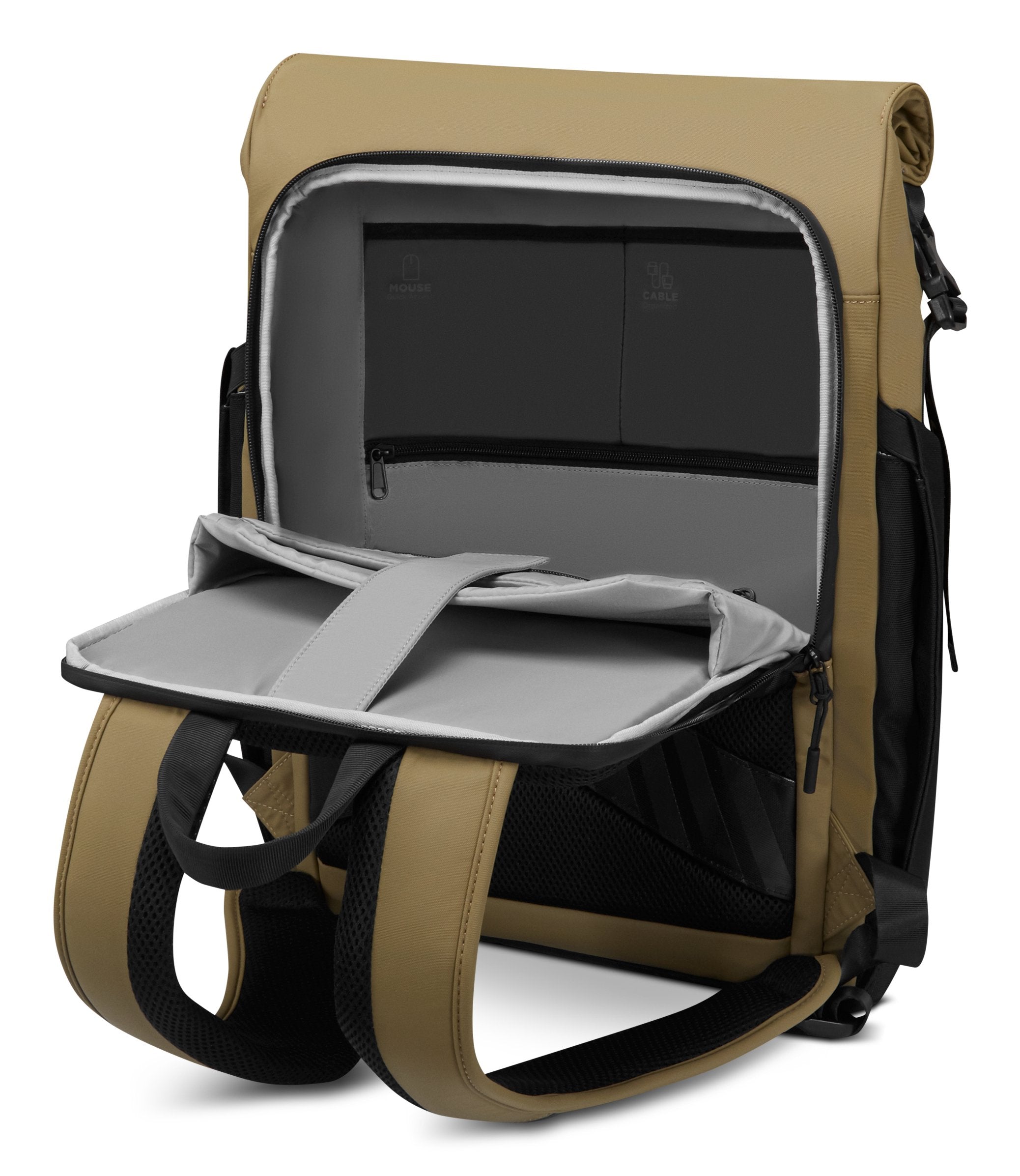 Mochila Lenovo Gx41u39298 16" Negro, Amarillo