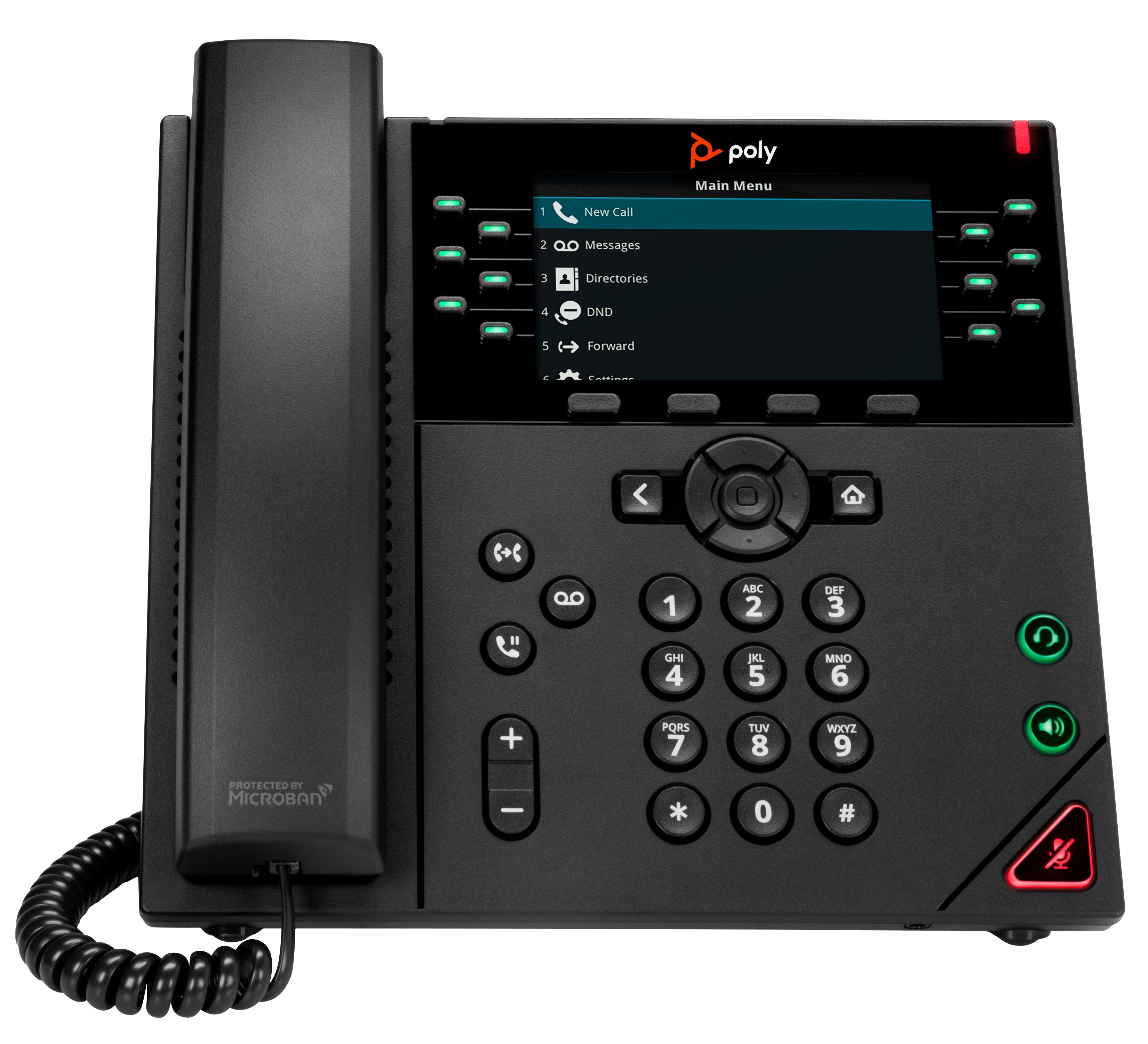 EAN 5715063715833 - Poly VVX 450 12-Line IP Phone and PoE-enabled teléfono IP Negro LCD imagen 1
