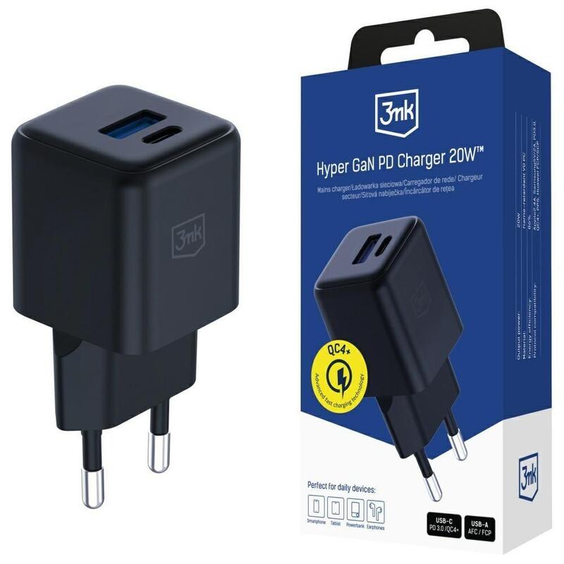 3mk Hyper Gan Charger 20w Qc4+ Negro