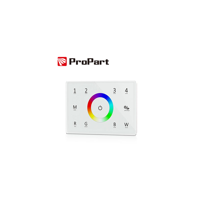 4-Zone Rgb/Rgbw Remote Control Rf2.4g +Dmx512 For 503 Socket