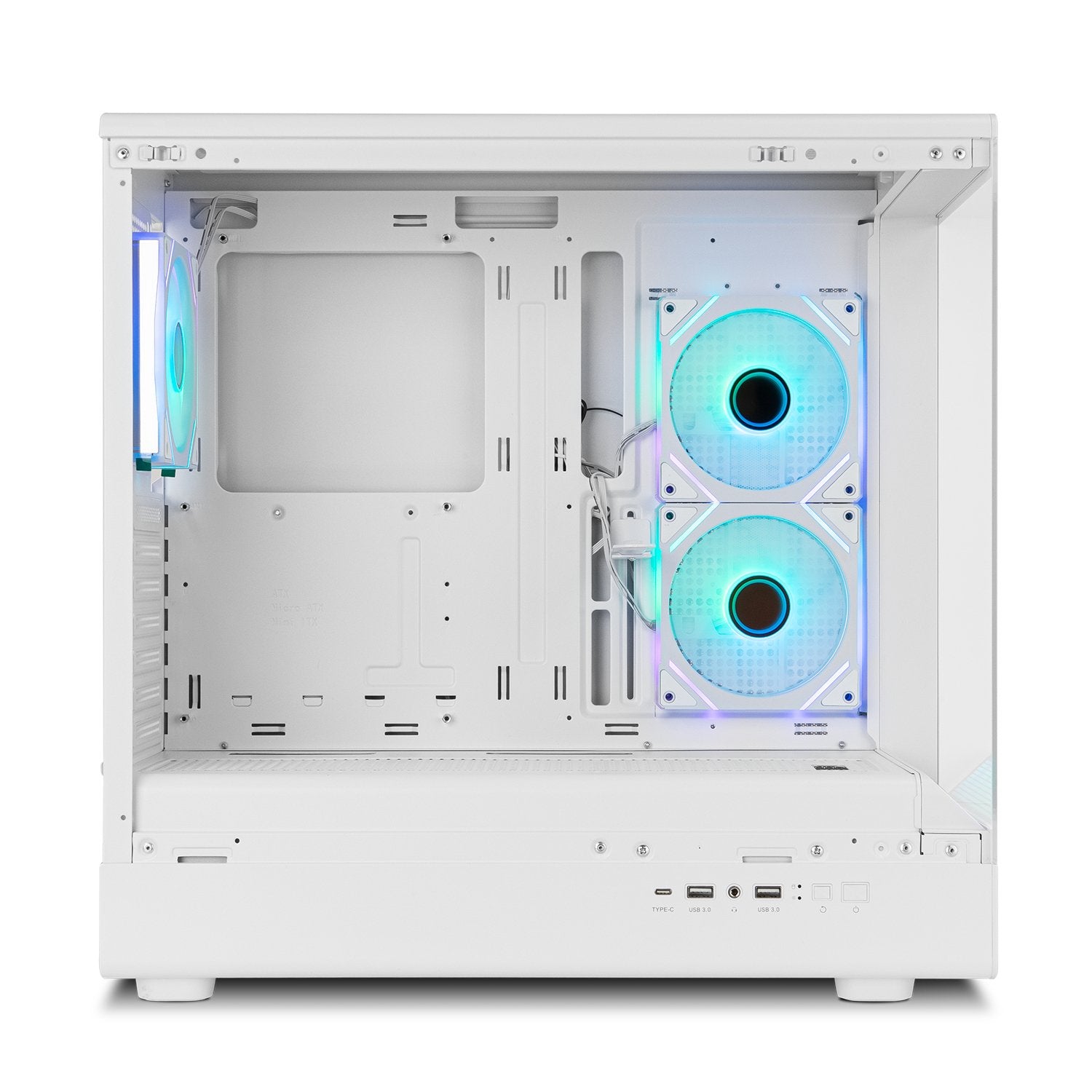 EAN 8436587975967 - NOX Hummer NXHUMMERSIGNALBK Midi Tower Blanco imagen 8