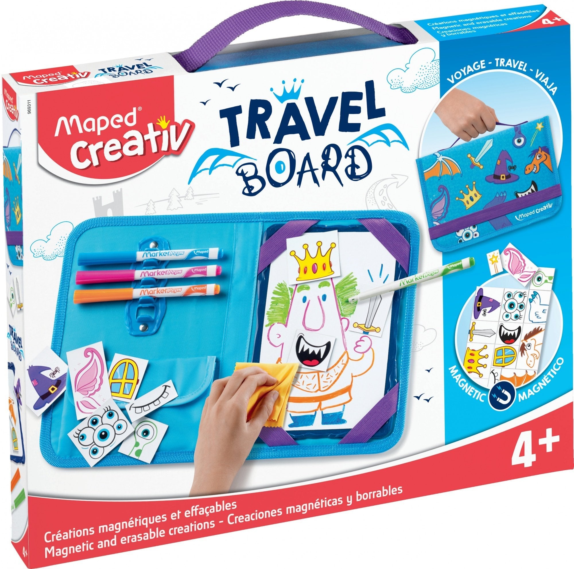 Maped Set Creativo Pizarra Magnética +4 Años