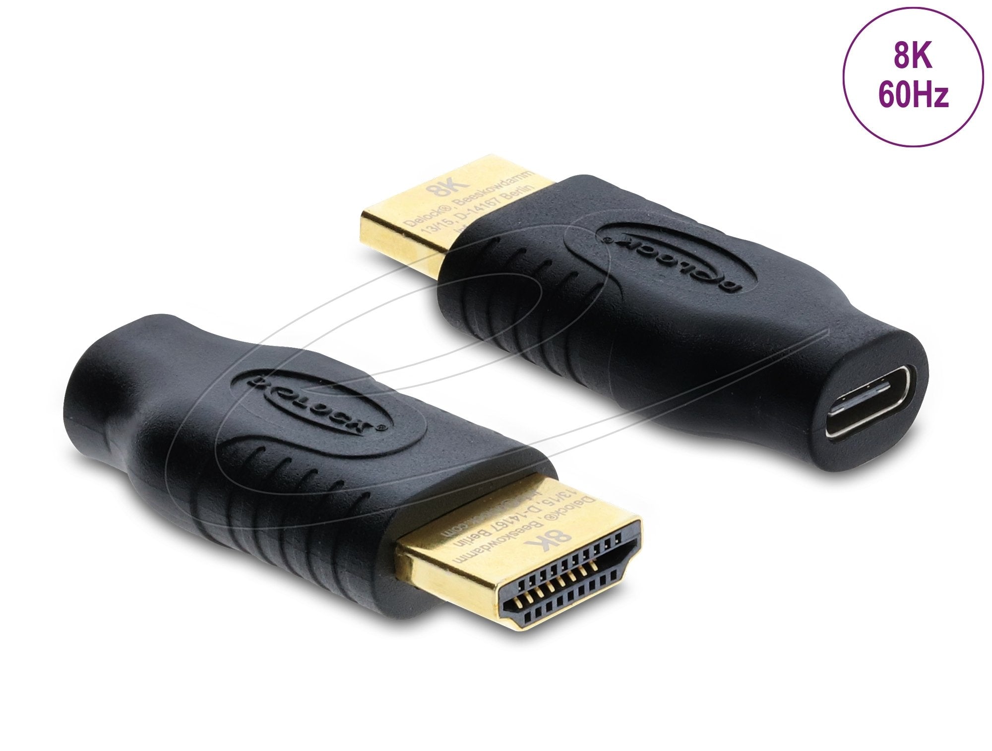 Delock Usb Type-C Zu Hdmi Adapter (Dp Alt Mode) 8k 60 Hz Mit Hdr Und Hdcp