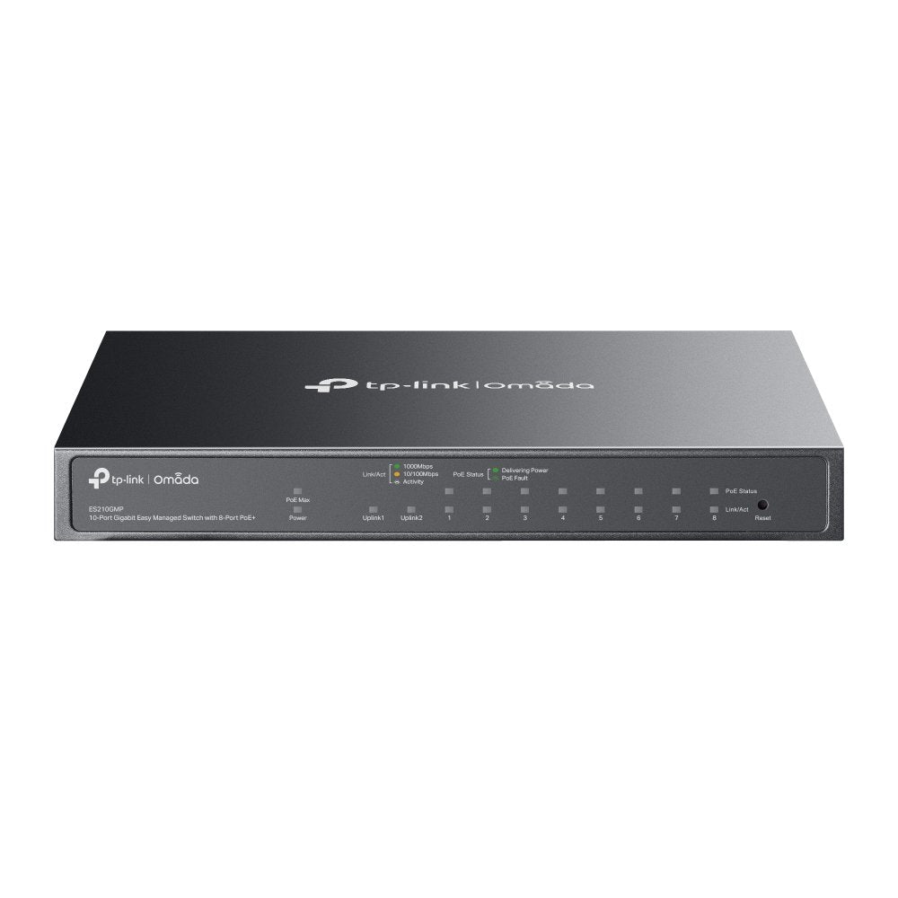 EAN 8885020620955 - TP-Link Omada ES210GMP switch Gestionado Gigabit Ethernet (10/100/1000) Energía sobre Ethernet (PoE) Negr imagen 1