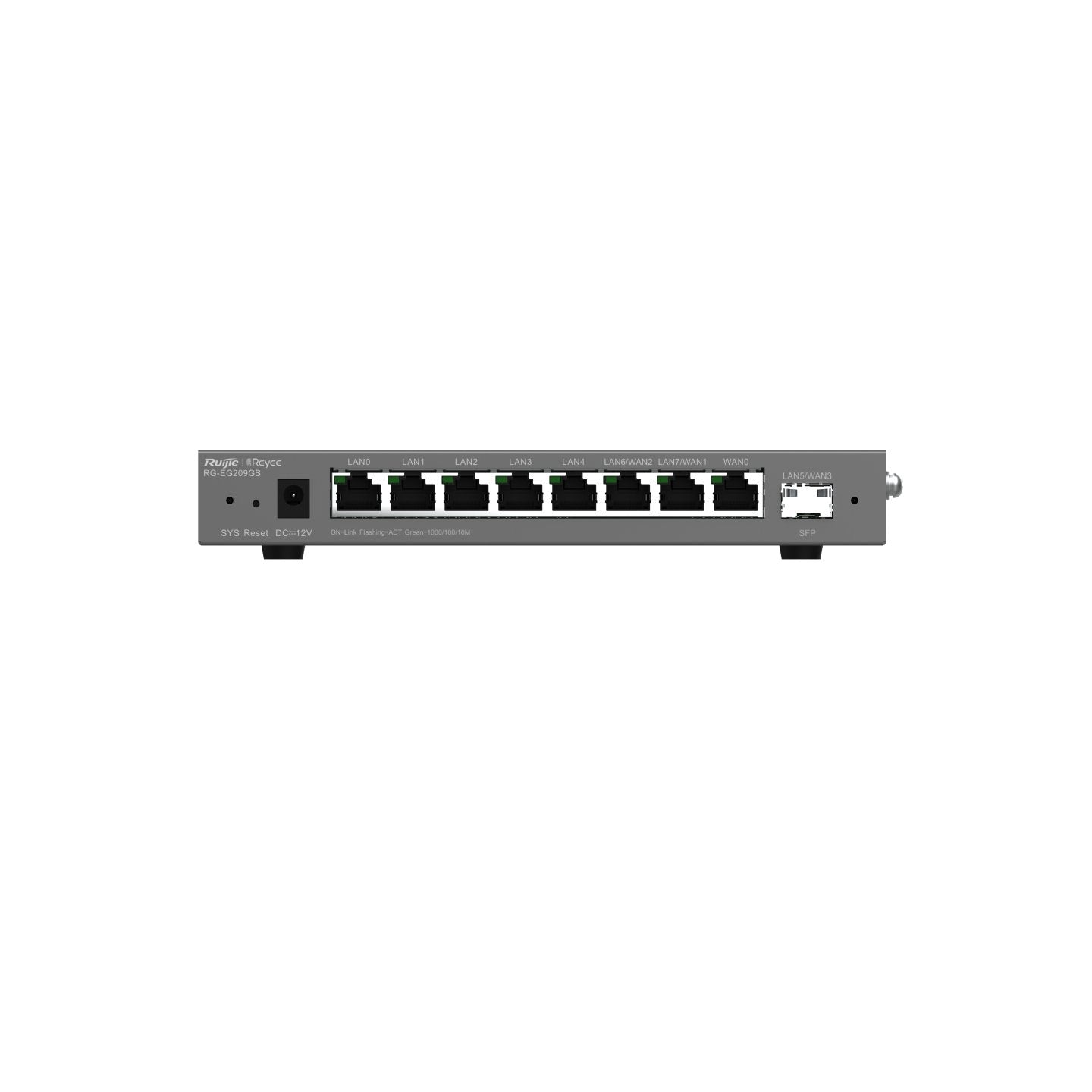 Reyee 9-Port Gigabit Cloud Managed Sfp Router, 8x Gbit, 1x Sfp