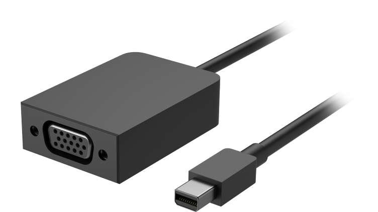 Cable Microsoft Mini Displayport Macho A Vga (D-Sub) Hembra Negro Ejq-00006