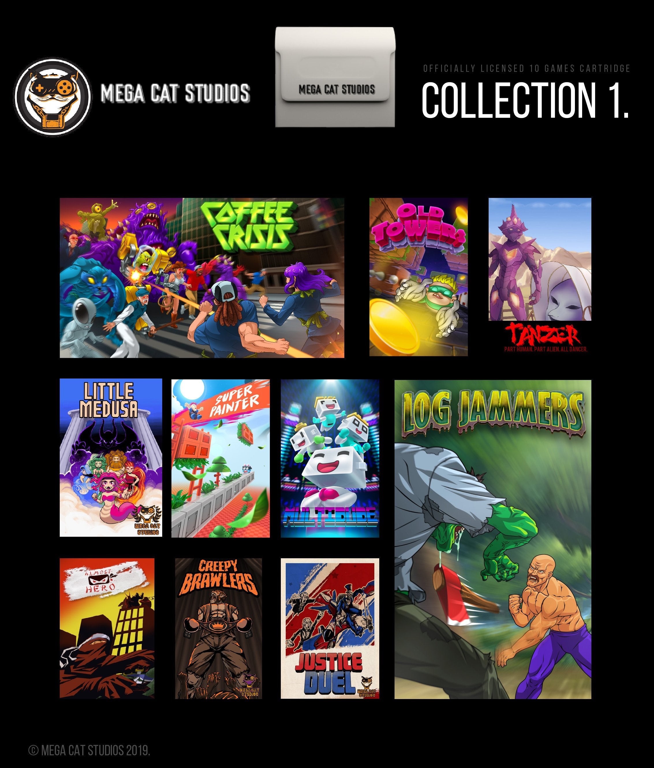 EAN 5060690790785 - Blaze Evercade Mega Cat Studio Collection 1 Colección Plurilingüe imagen 3