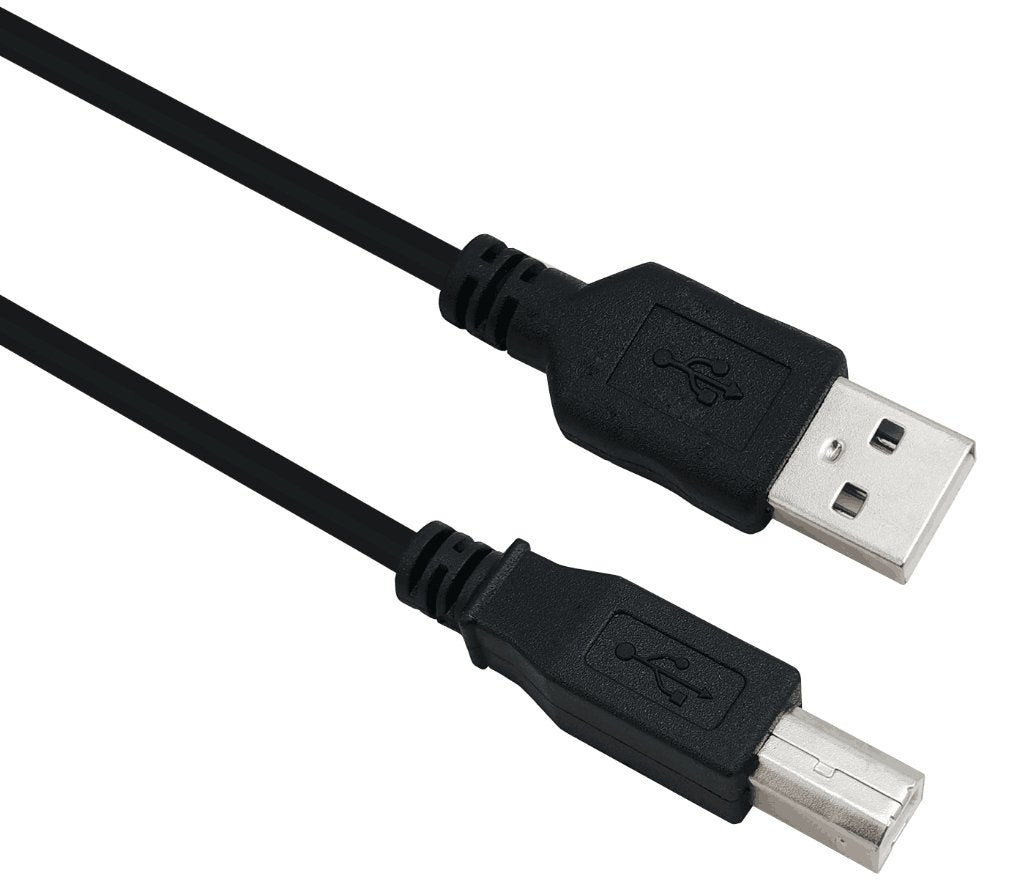 Helos Cable, Usb 2.0 A Macho/B Macho, 3,0m, Negro