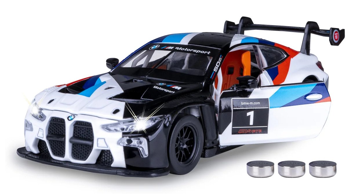 Jamara Bmw Gt3 1:32 Blanco 3+