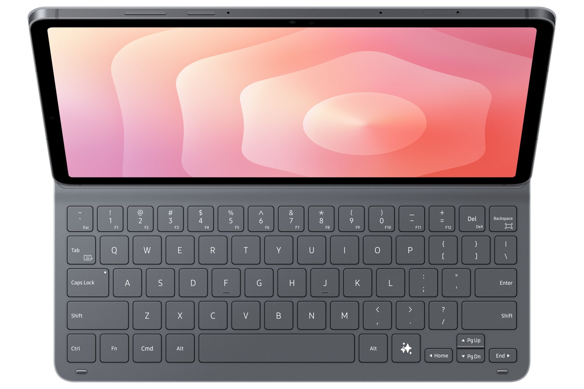 Book Cover Keyboard Slim Sin Touch Pad, Teclado Non-Amovible Con Touche Galaxy