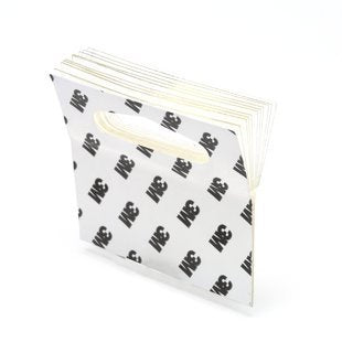 3m Perchas 1075 Adhesivas 50x50mm Kit 500 Ud Poliéster Transparente