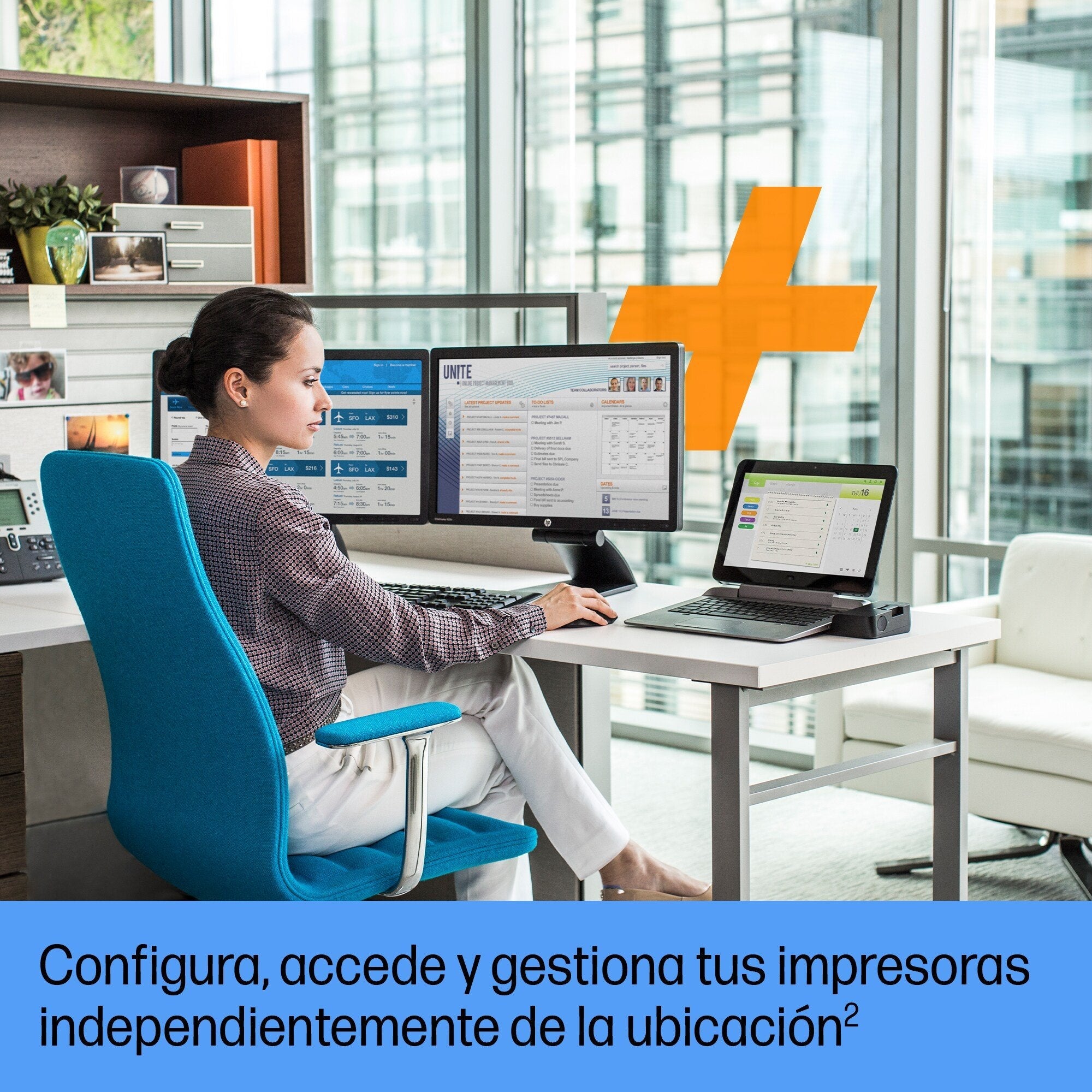 Impresora Láser Monocromo Hp Laserjet Pro 4002dwe Wifi Dúplex Blanca