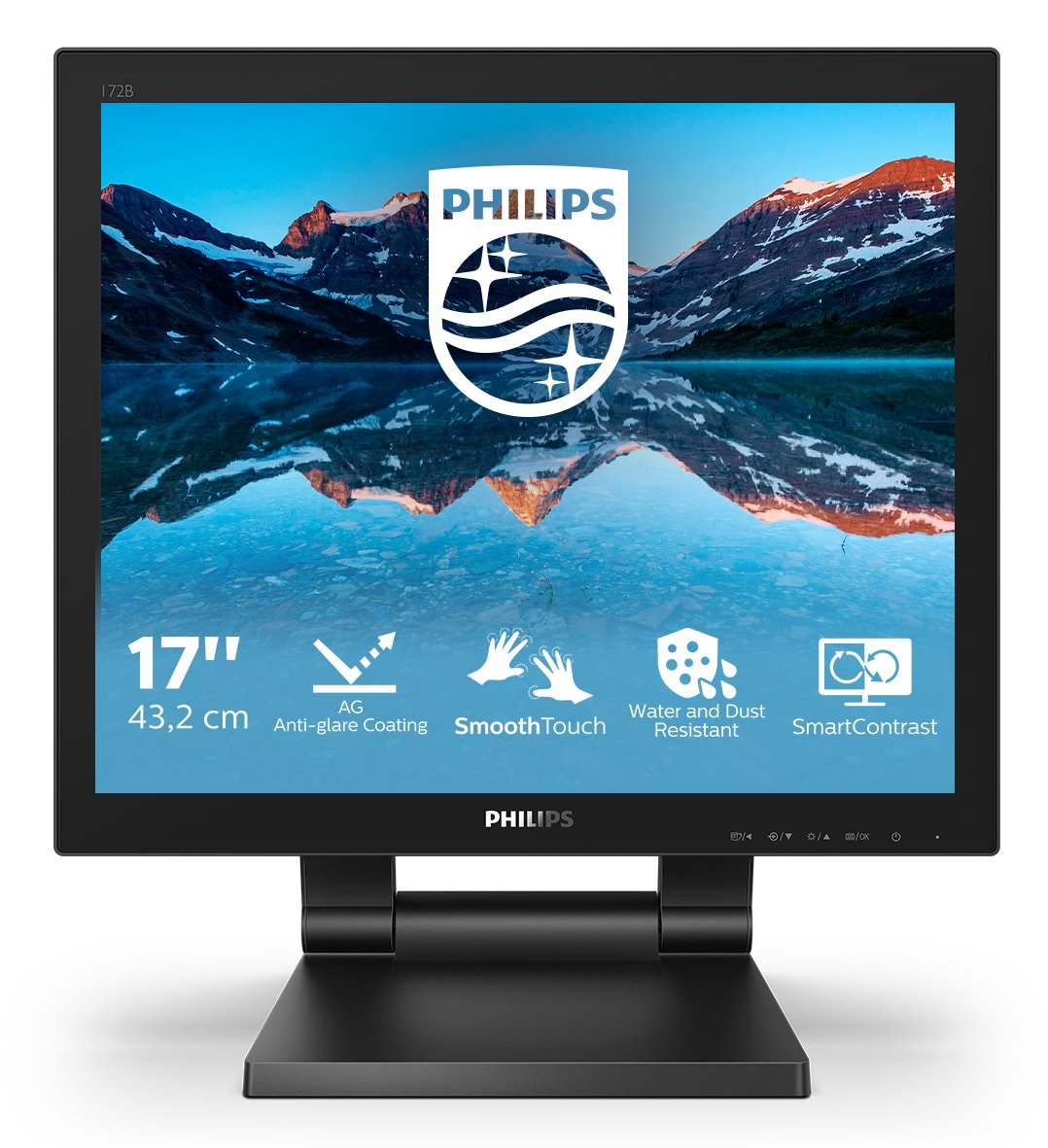 EAN 8712581771157 - Philips 172B9TL/00 pantalla para PC 43,2 cm (17") 1280 x 1024 Pixeles Full HD LCD Pantalla táctil Negro imagen 1