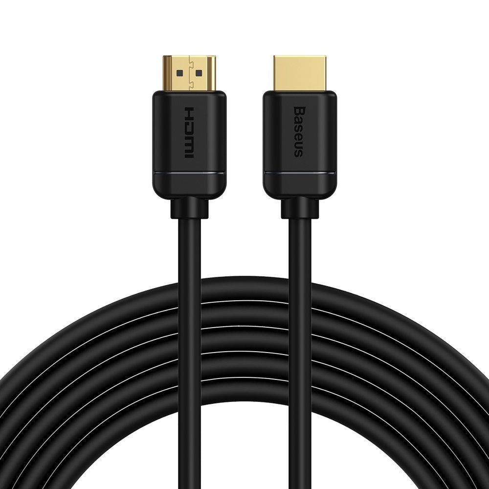 Cable Baseus Video High Definition Series Hdmi To Hdmi 4k 60 Hz, 3d Hdr, 18 Gbps, 1m Black (Cakgq-A01)