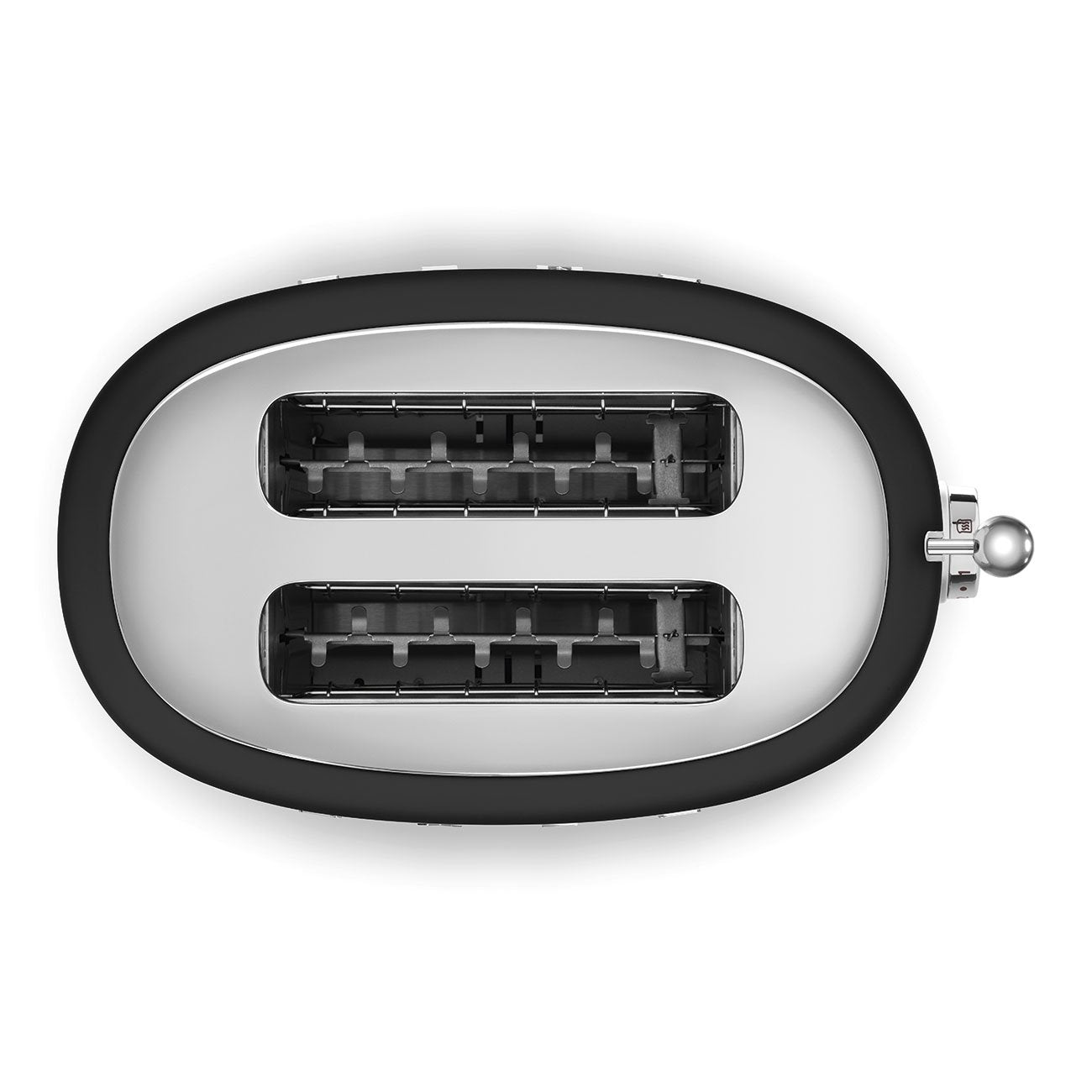 EAN 8017709290757 - Smeg TSF01BLMEU tostadora 6 2 rebanada(s) 950 W Negro, Acero inoxidable imagen 7