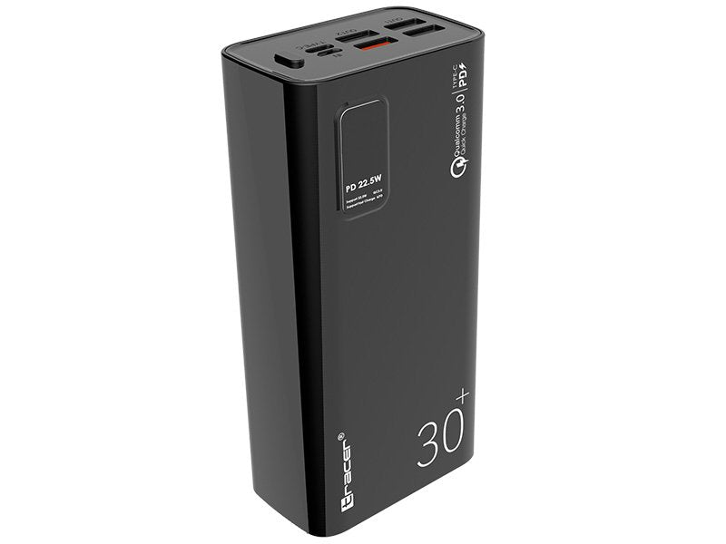 Powerbank Tracer 30000 Mah Modi Qc3.0 + Pd 20w + Spc Power Bank