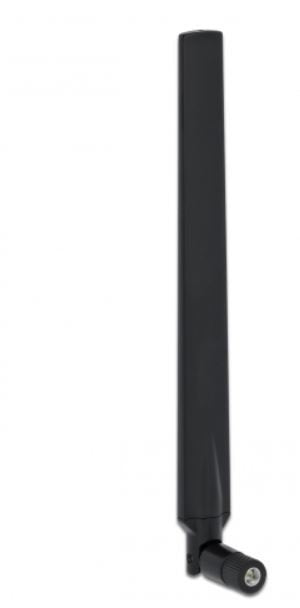 Delock Lte Antenne Sma Stecker 1.9-2.3dbi Omnidirektional Mit Kippgelenk Schwarz
