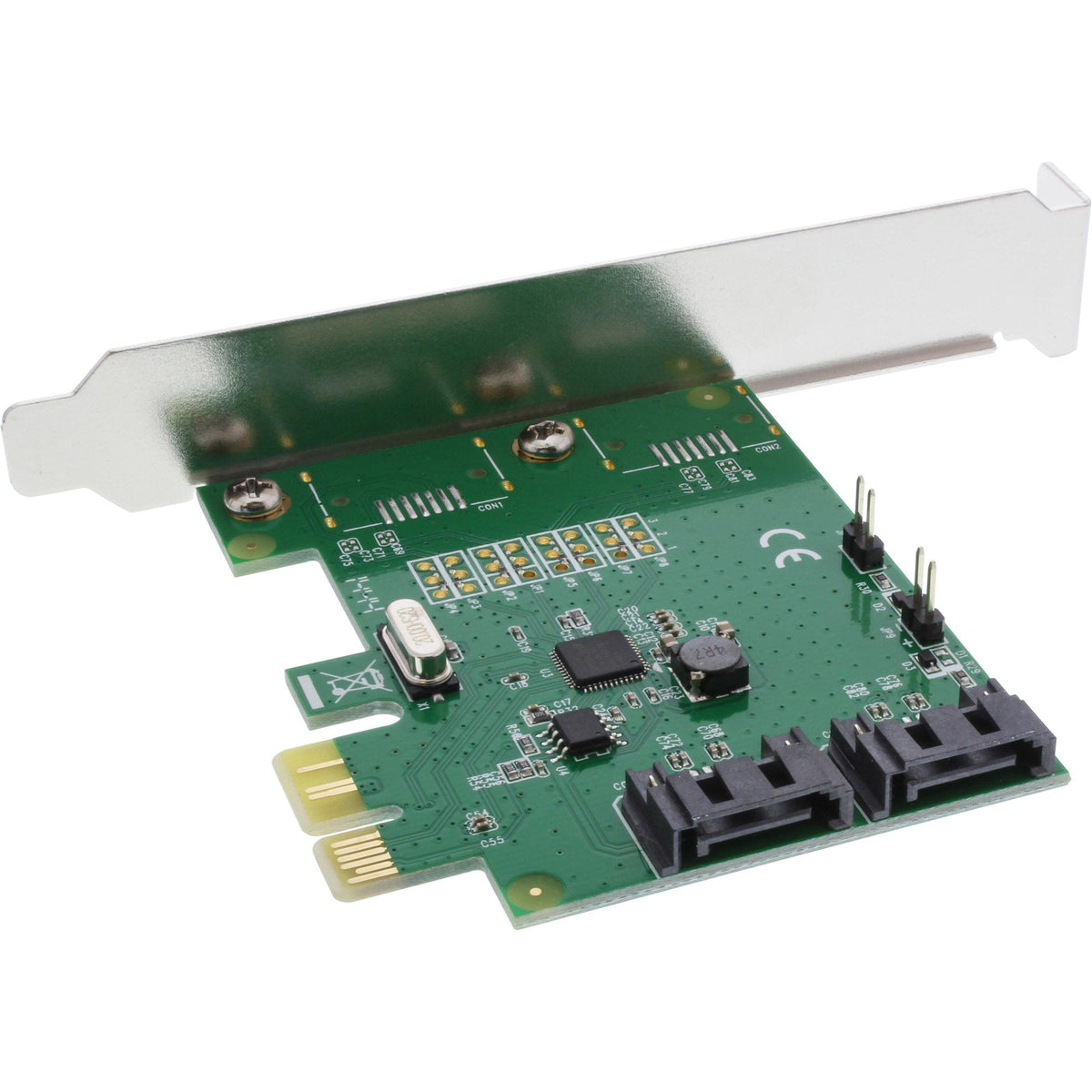 Tarjeta Inline 2 Puertos Sata 6 Gb/S X1 Pcie 2.0 Raid 0 / 1 / Span