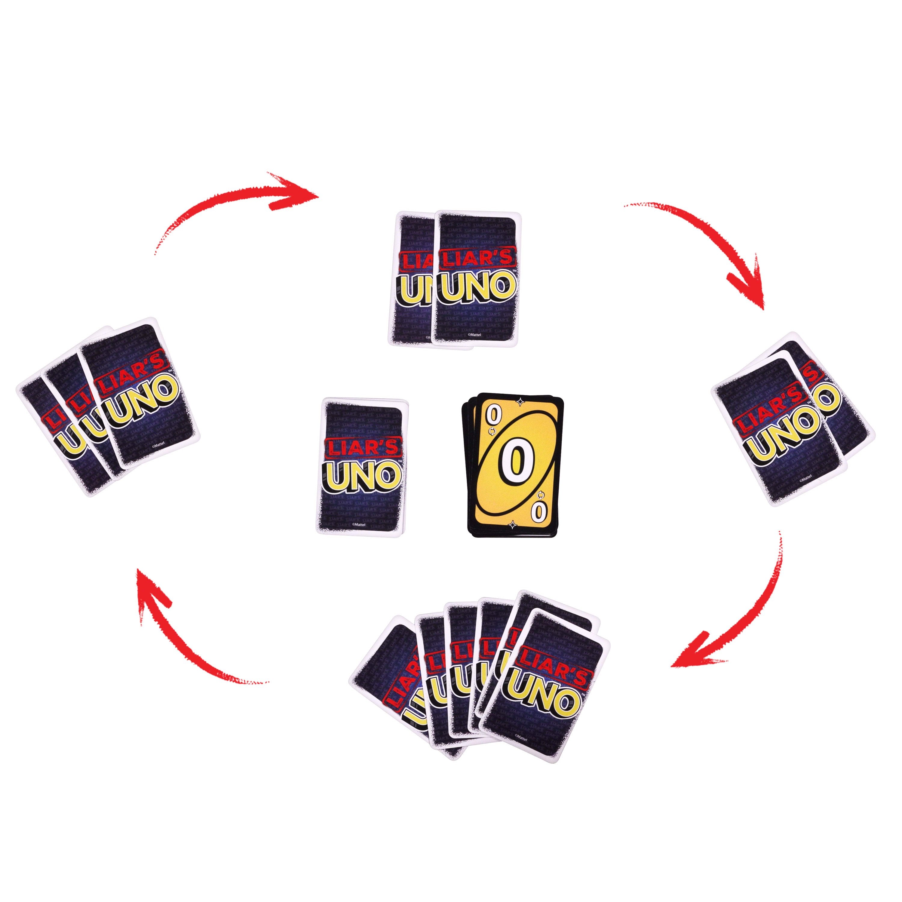 EAN 0194735364275 - Mattel Games JLH43 juego de tablero Liar's UNO Perder las cartas imagen 6