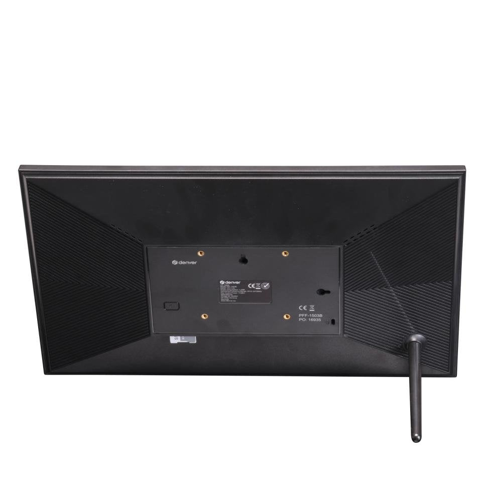 EAN 5706751067938 - Denver PFF-1503B marco fotográfico digital Negro 39,6 cm (15.6") Pantalla táctil Wifi imagen 4