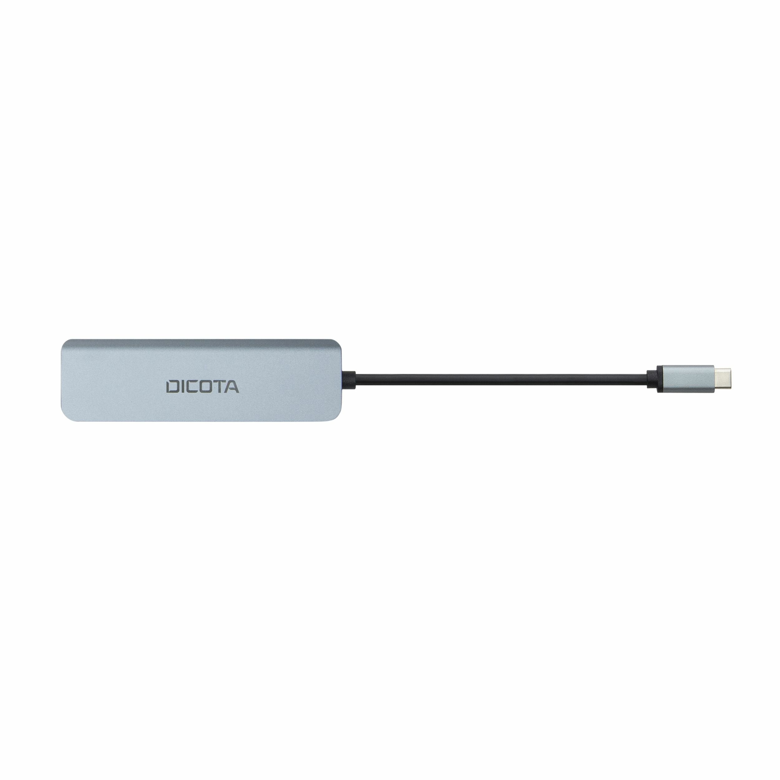 EAN 7640239421370 - DICOTA D32060 hub de interfaz USB Tipo C Plata imagen 4