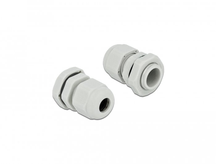Delock Cableverschraubung Pg9 10 Stück Grau