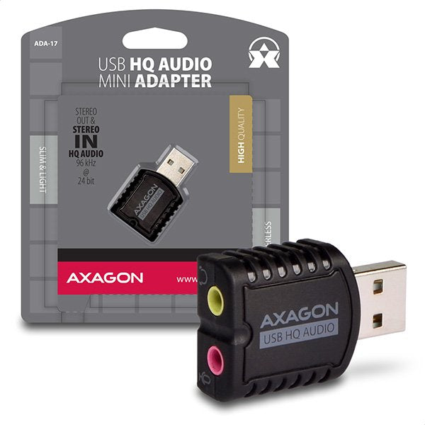 EAN 8595247903518 - Axagon ADA-17 tarjeta de audio 2.0 canales USB imagen 7