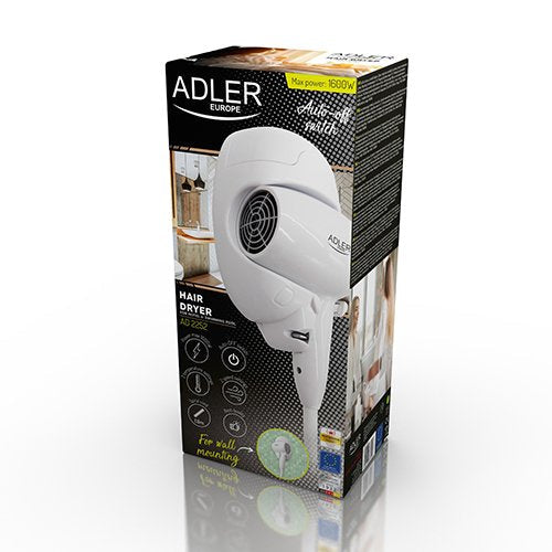 Adler Ad 2252 Secador De Pelo 1600w Blanco