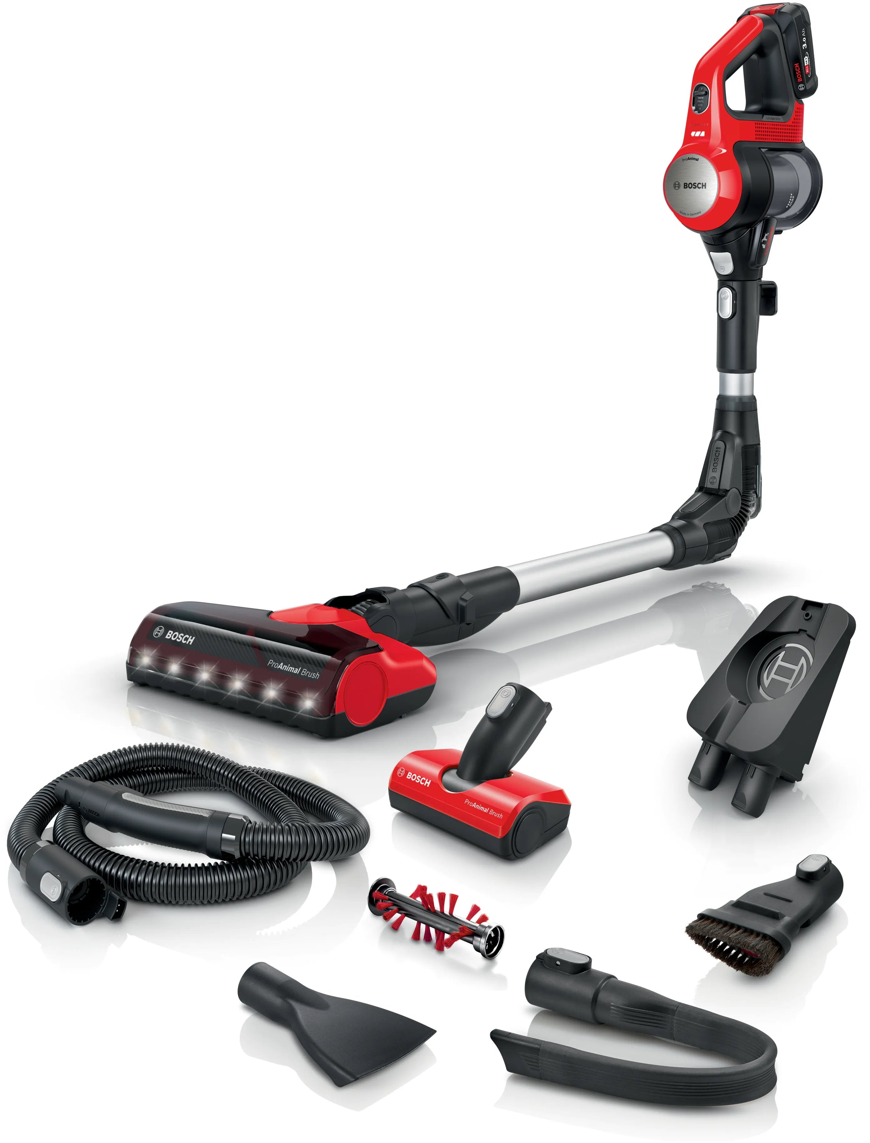 EAN 4242005307005 - Bosch BCS711PET aspiradora de pie y escoba eléctrica Aspiradora escoba Batería Secar Sin bolsa 0,3 L Negr imagen 1
