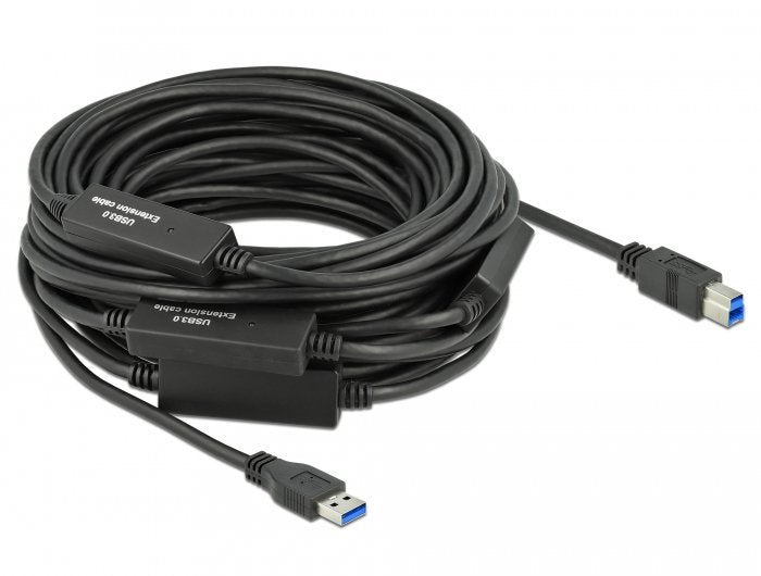 Delock Aktives Usb 3.2 Gen 1 Cable Usb Typ-A A Usb Typ-B 20 M
