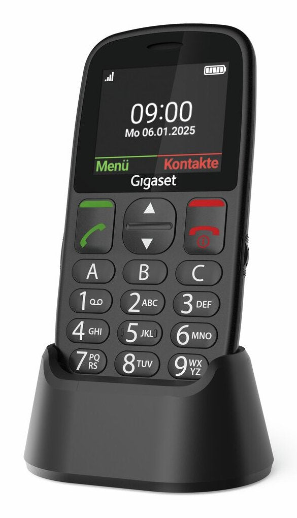 EAN 4255781906126 - Gigaset GL395 5,59 cm (2.2") 90 g Negro Teléfono para personas mayores imagen 8