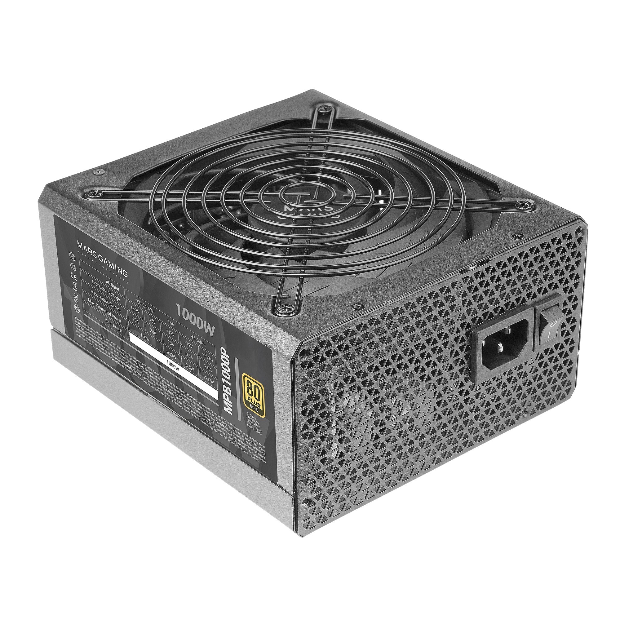 EAN 8435693106319 - Mars Gaming MPB1000P unidad de fuente de alimentación 24-pin ATX imagen 5