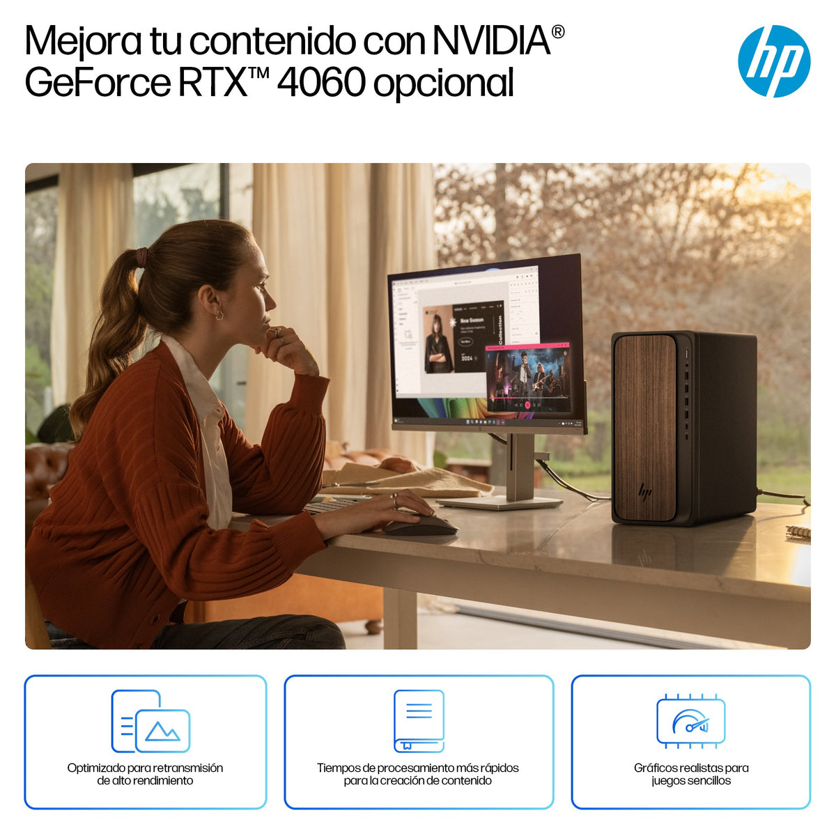 EAN 0199764264381 - HP OmniDesk AI M03-0013ns PC Intel Core Ultra 5 225 16 GB DDR5-SDRAM 1 TB SSD Windows 11 Home Torre AI PC imagen 10