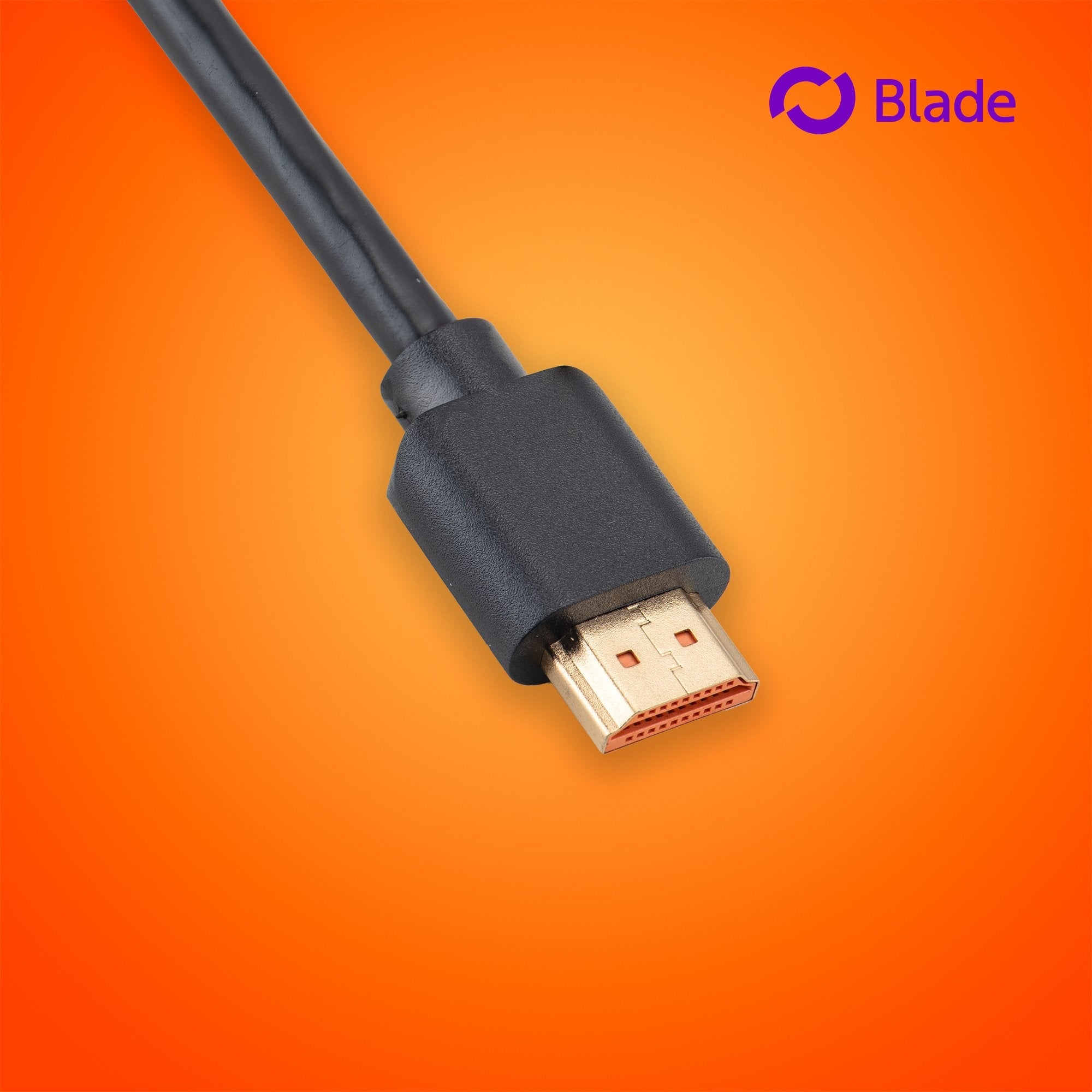 EAN 8436563094767 - Blade Gaming BL9002 cable HDMI 2 m 2 x HDMI Type A (Standard) Negro, Oro imagen 1