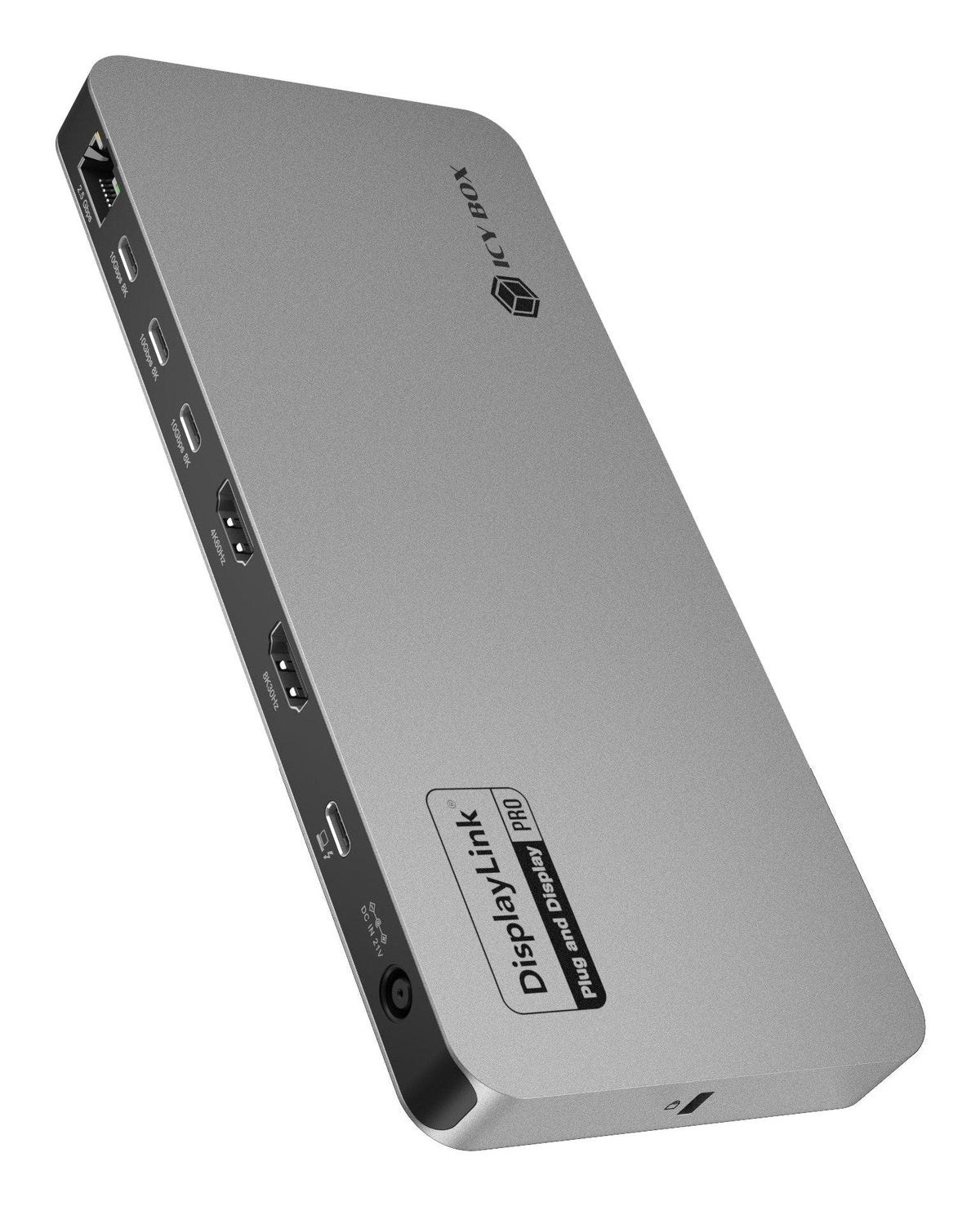 Estación De Acoplamiento Icybox 12-In-1 Diamond Dock Usb 3.2 Gen2 Typc