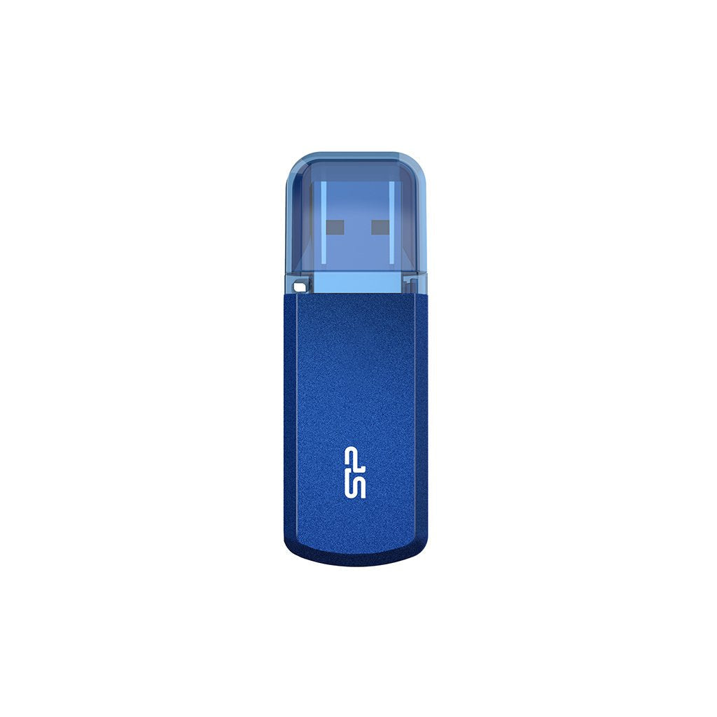 Silicon Power Helios 202 Unidad Flash Usb 64 Gb Usb Tipo A 3.2 Gen 1 (3.1 Gen 1) Azul