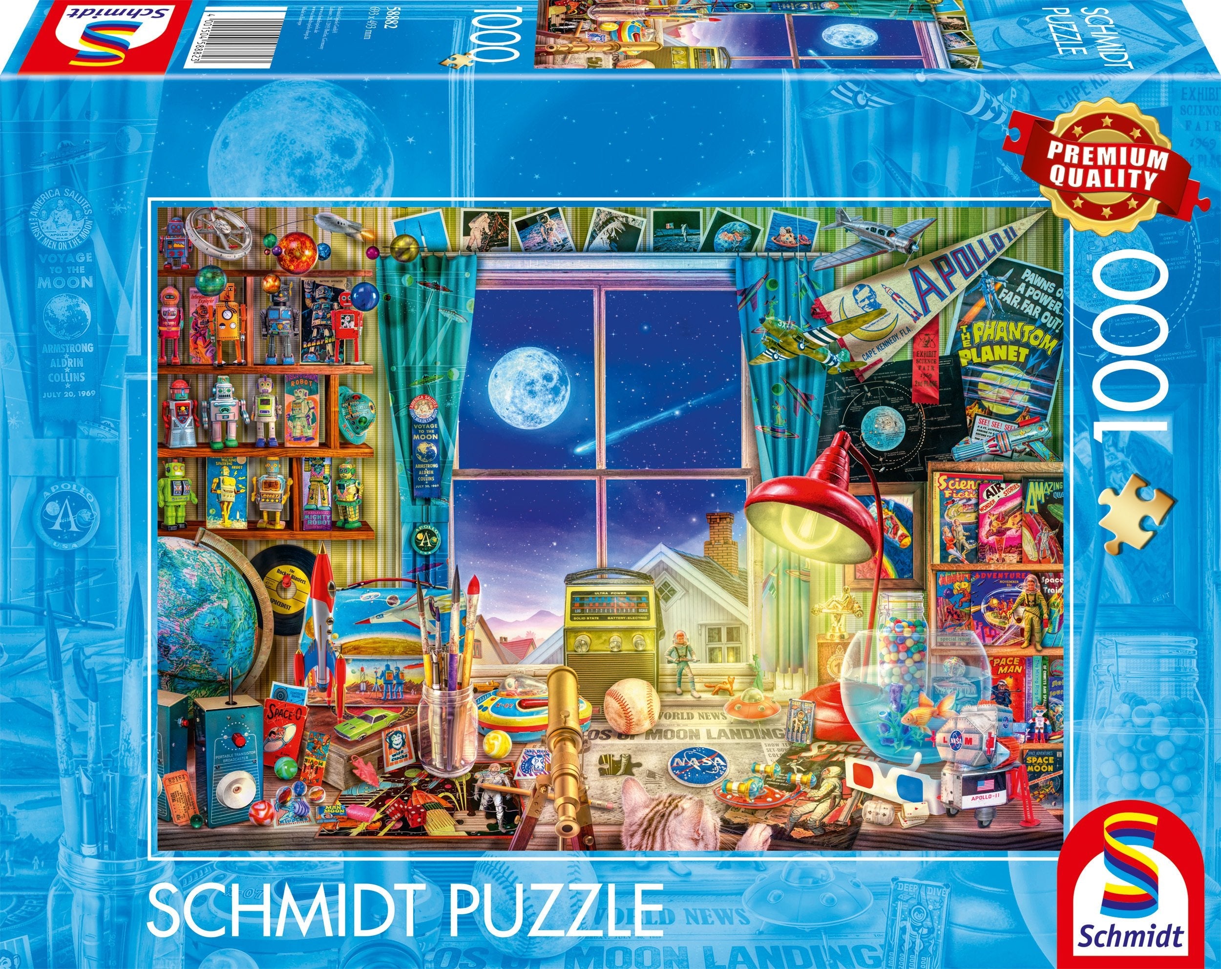 Schmidt Spiele Bis Zum Mond (1000 Teile) 58882