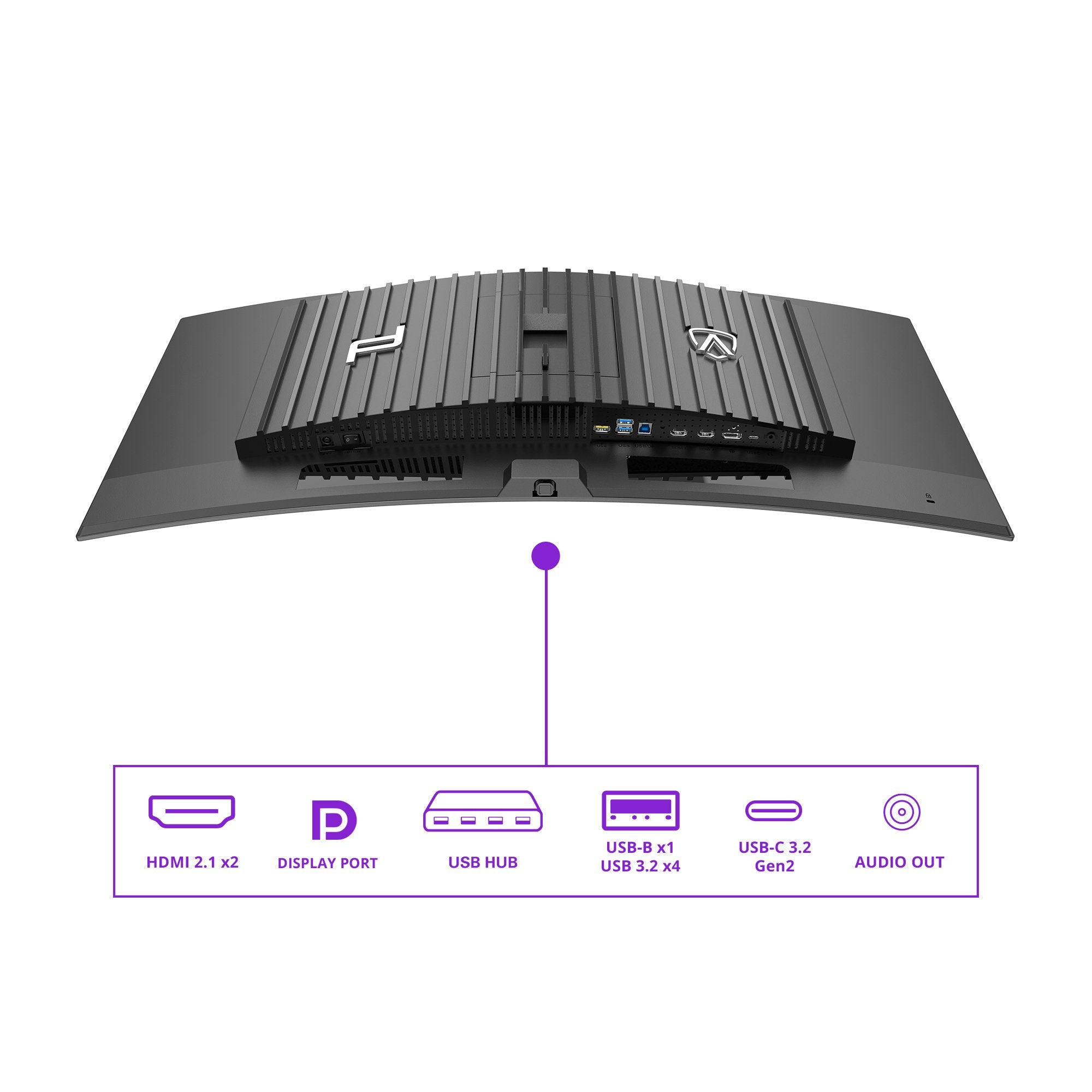 EAN 4056487052397 - AOC Porsche PD34 pantalla para PC 86,4 cm (34") 3440 x 1440 Pixeles Wide Quad HD QD-OLED Negro imagen 4