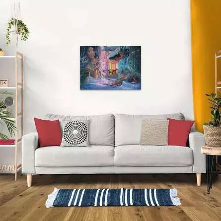 Colección De Castillo De Ravensburger Disney: Pocahontas, Puzzle 1000 Parts 12001344