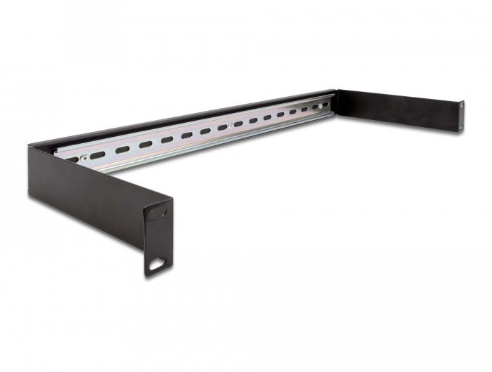Delock Panel De Riel Din 19" 1u Negro