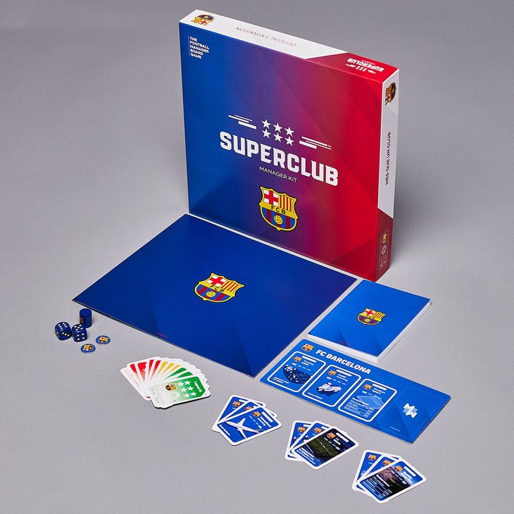 Juego De Mesa Superclub Barcelona Manager Kit Ingles