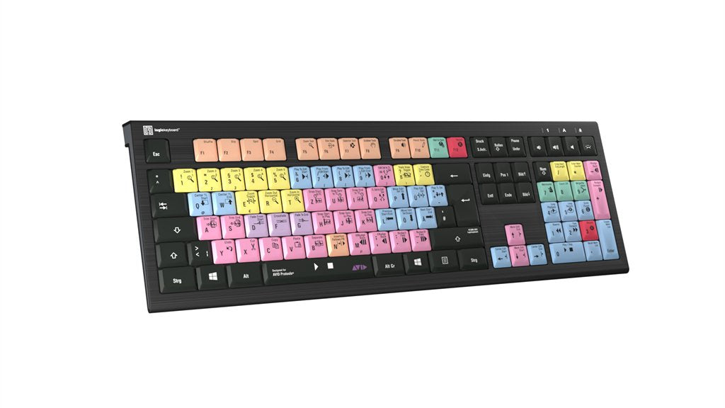 EAN 5707795019310 - Logickeyboard ASTRA 2 teclado USB QWERTZ Alemán Negro imagen 4